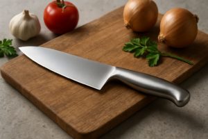 Универсальный кухонный нож из нержавеющей стали: преимущества и советы нож универсальный кухонный из нержавеющей стали